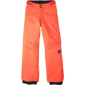 O'Neill HAMMER Chlapčenské lyžiarske/snowboardové nohavice, oranžová, veľkosť #8670197