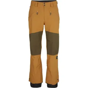 O'Neill JACKSAW Pánske lyžiarske/snowboardové nohavice, hnedá, veľkosť