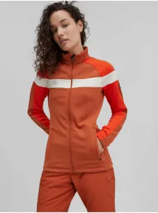ONeill Orange Womens Sports Sweatshirt O'Neill O'Riginals Fleece Fz - Women #722580
