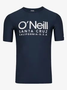 O'Neill CALI S/SLV SKINS Pánske plavecké tričko, tmavo modrá, veľkosť M