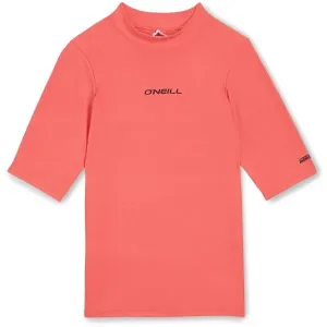 O'Neill ESSENTIALS Dievčenské plavecké tričko, lososová, veľkosť #9373331