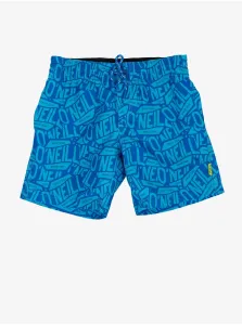 O'Neill PB STICKERPRINT SHORTS Chlapčenské šortky do vody, modrá, veľkosť #1070827