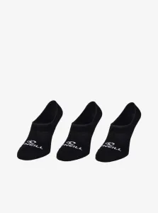 O'Neill FOOTIE ONEILL WHITE 3P Unisex ponožky, čierna, veľkosť 43-46