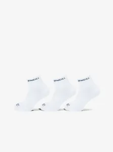 O'Neill QUARTER ONEILL 3P Unisex ponožky, biela, veľkosť #5151296