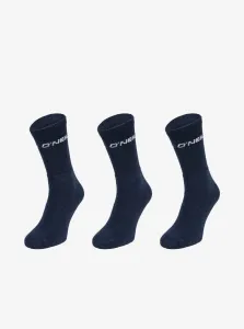 O'Neill SPORTSOCK 3P Unisex ponožky, tmavo modrá, veľkosť