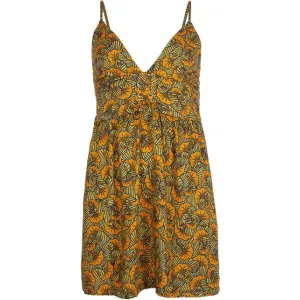 O'Neill LW MEDI AOP DRESS Dámske šaty, oranžová, veľkosť M