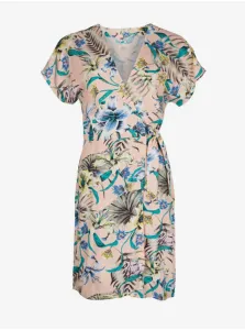 O'Neill WRAP DRESS MIX & MATCH Dámske šaty, lososová, veľkosť #680008