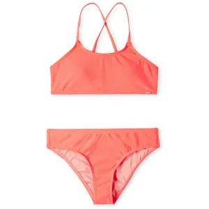 O'Neill ESSENTIAL BIKINI Dievčenské dvojdielne plavky, oranžová, veľkosť #4673337