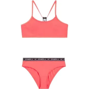 O'Neill SPORTCLUB Dievčenské dvojdielne plavky, ružová, veľkosť #9082354