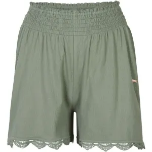 O'Neill SMOCKED SHORTS Dámske šortky, svetlo zelená, veľkosť #5149451