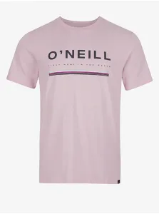 O'Neill ARROWHEAD T-SHIRT Pánske tričko, ružová, veľkosť XS