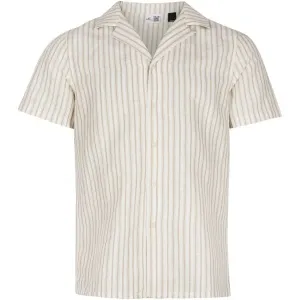 O'Neill BEACH SHIRT Pánska košeľa s krátkym rukávom, béžová, veľkosť #5151997