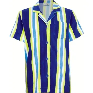 O'Neill BRIGHTS TERRY SHIRT Dámska košeľa s krátkym rukávom, modrá, veľkosť #6997378