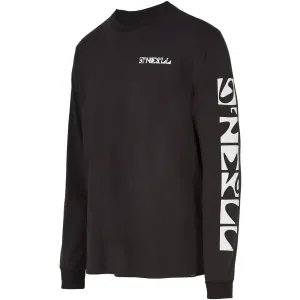 O'Neill CEDAR LS T-SHIRT Pánske tričko s dlhým rukávom, čierna, veľkosť