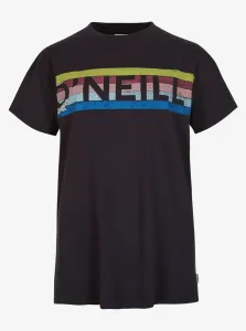 O'Neill CONNECTIVE GRAPHIC LONG TSHIRT Dámske tričko, čierna, veľkosť #4931757