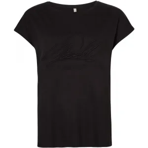 O'Neill ESSENTIAL GRAPHIC TEE Dámske tričko, čierna, veľkosť XS