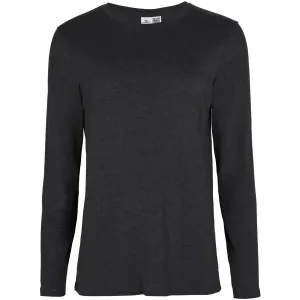 O'Neill ESSENTIAL T-SHIRT L/SLV Dámske tričko s dlhým rukávom, čierna, veľkosť #7554412