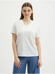 O'Neill ESSENTIALS V-NECK T-SHIRT Dámske tričko, biela, veľkosť #4803726