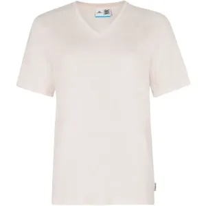 O'Neill ESSENTIALS V-NECK T-SHIRT Dámske tričko, ružová, veľkosť #7545329
