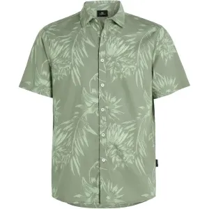 O'Neill MATCH FLORAL Pánska košeľa, svetlo zelená, veľkosť #9588072