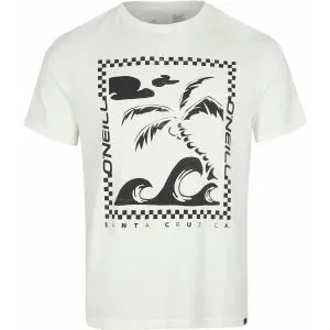 O'Neill FIN T-SHIRT Pánske tričko, biela, veľkosť #5968812