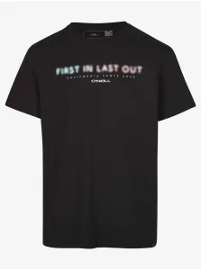 O'Neill NEON T-SHIRT Pánske tričko, čierna, veľkosť M