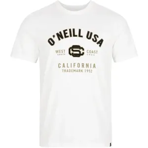 O'Neill STATE T-SHIRT Pánske tričko, biela, veľkosť