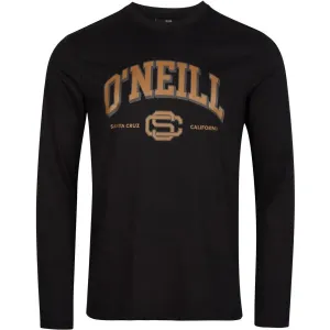 O'Neill SURF STATE LS T-SHIRT Pánske tričko s dlhým rukávom, čierna, veľkosť M