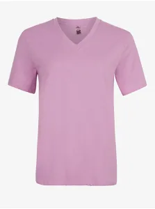 O'Neill ESSENTIALS V-NECK T-SHIRT Dámske tričko, ružová, veľkosť #679864