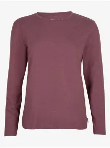 O'Neill ESSENTIAL T-SHIRT L/SLV Dámske tričko s dlhým rukávom, vínová, veľkosť #4325492