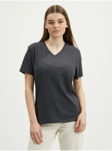 O'Neill ESSENTIALS V-NECK T-SHIRT Dámske tričko, čierna, veľkosť #679797