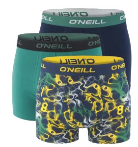 O'NEILL - boxerky 3PACK fluid dark green & marine color combo - limitovana edicia