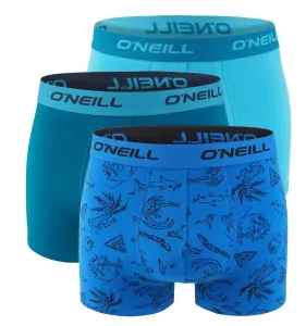 O'NEILL - boxerky 3PACK ocean & beach blue color combo - limitovana edicia
