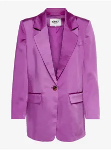 Purple Women's Satin Jacket ONLY Lana - Women #601662