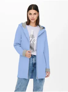 Trenčkoty a ľahké kabáty pre ženy ONLY - modrá #582377