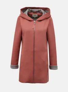 Pink Women's Light Coat with Hood ONLY Lena - Women #585033