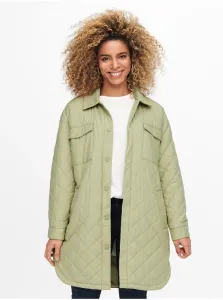 Light Green Ladies Quilted Light Coat ONLY New Tanzia - Women #596409