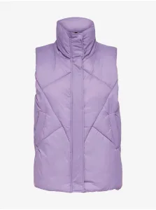 Light Purple Quilted Vest ONLY Palma - Women #619690