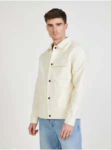 Krémová košeľová bunda ONLY & SONS Hydra #715090