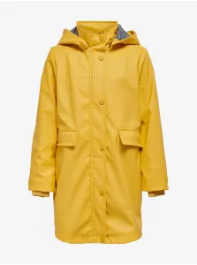 Žltá dievčenská nepromokavá bunda ONLY Stationa #593990