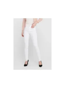 ONLY Dámske džínsy ONLBLUSH Slim Fit 15155438 White XS/34