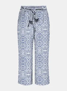 White-blue patterned culottes ONLY Nova - Ladies #1050769