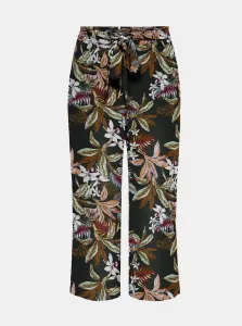 Black floral trousers ONLY-Nova - Women #5567328