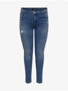 Blue Skinny Fit Jeans ONLY CARMAKOMA Sally - Women #644264