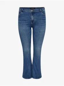 Blue Flared Fit Jeans ONLY CARMAKOMA Sally - Women