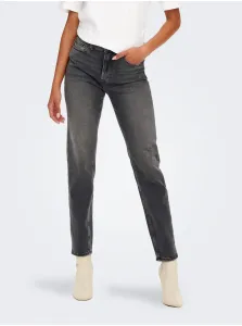 Grey straight fit jeans ONLY Emily - Women #584280