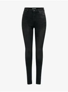 Čierne ženy Skinny Fit džínsy IBA Luna - Ženy #7694474