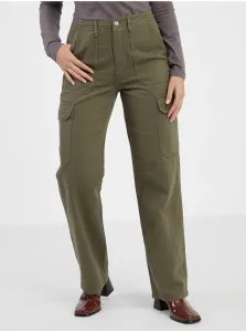 Khaki ladies pants with pockets ONLY Malfy - Women #7543998