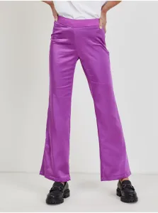 Purple Women's Satin Pants ONLY Paige - Women's #601612