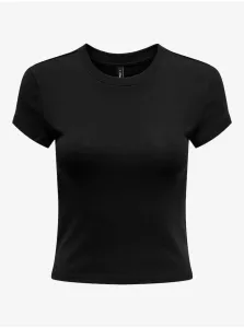 Black women's basic t-shirt ONLY Elina - Women #9498757